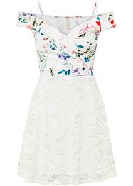 Kleid mit Spitzenrock, BODYFLIRT boutique