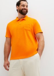 Poloshirt aus weichem Frottee, Kurzarm, John Baner JEANSWEAR