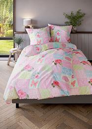 Bettwäsche mit Patchwork Print, bpc living bonprix collection