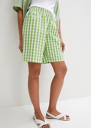 Weite Baumwoll Bermuda mit Bequembund, bpc bonprix collection