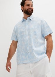 Kurzarmhemd mit nachhaltigem Leinen, Regular Fit, bpc bonprix collection