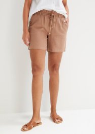 Leinen-Paperbag-Shorts, bpc bonprix collection