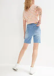 Straight Jeans Bermuda Mid Waist, bonprix