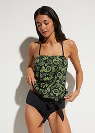 Oversize Tankini Oberteil aus recyceltem Polyamid, bpc bonprix collection