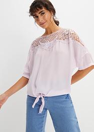 Bluse mit Spitze, BODYFLIRT