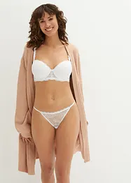 Balconette BH mit abnehmbaren Trägern, bonprix