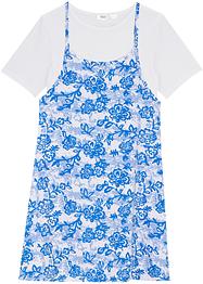 Mädchen T-Shirt + Jerseykleid (2tlg. Set), bpc bonprix collection