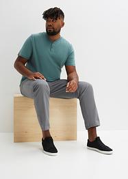 Henleyshirt, Kurzarm (2er Pack), bpc bonprix collection
