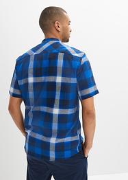 Kurzarmhemd mit Stehkragen, John Baner JEANSWEAR