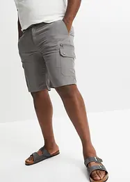 Mikrofaser Cargo-Bermuda mit Komfortschnitt, Regular Fit, bonprix