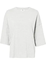 Oversize Shirt aus elastischem Bio-Baumwoll-Mix, bonprix