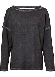Sweatshirt im Used-Look mit Rückenausschnitt, RAINBOW