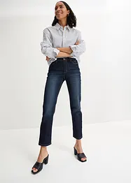 Straight Jeans Mid Waist, cropped, bonprix