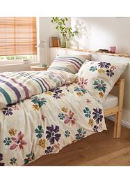 Bettwäsche mit Blumen, bpc living bonprix collection