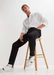 Premium Regular Fit Stretch-Hose, Straight aus Bio Baumwolle, bpc bonprix collection