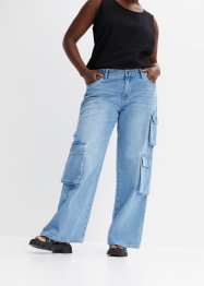 Cargo-Jeans aus reiner Baumwolle, RAINBOW