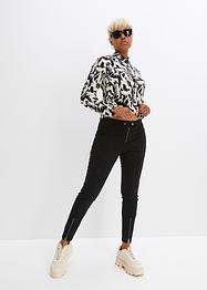 Bluse bedruckt aus nachhaltiger Viskose, RAINBOW
