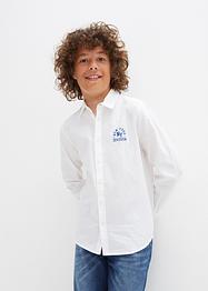 Jungen Oxford Hemd mit Druck, bpc bonprix collection