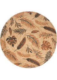 Runder Teppich mit Blättern, bpc living bonprix collection