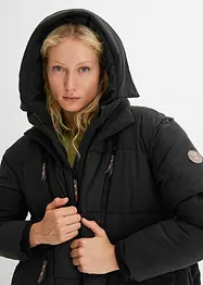 Oversize Winterjacke mit Kapuze, bonprix