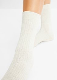 Thermo Socken (4er Pack) mit Innenfrottee und Rippoptik, bpc bonprix collection