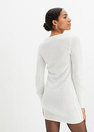 Strickkleid mit Cable Knit und Cut-Out, RAINBOW