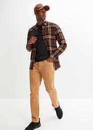 Flanell-Langarmhemd mit Komfortschnitt, bpc bonprix collection