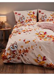 Bettwäsche mit Eichhörnchen, bpc living bonprix collection