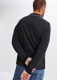 Langarm - Poloshirt aus Bio-Baumwolle, bpc selection