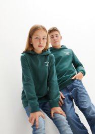Kinder Kapuzen-Sweatshirt aus Bio Baumwolle, bpc bonprix collection