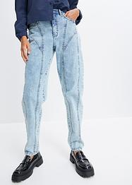 Barrel Jeans mit Teilungsnähten, RAINBOW