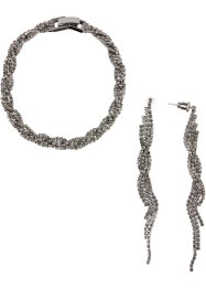 Armband, Ohrring (3-tlg.Schmuckset), bpc bonprix collection