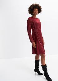 Satin-Kleid, Wickel-Effekt, BODYFLIRT boutique