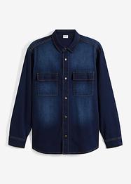 Jeans-Hemdjacke, Loose Fit, John Baner JEANSWEAR