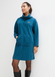 Fleece-Kleid mit Stehkragen, bpc bonprix collection
