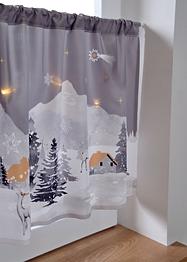 LED Scheibengardine mit Winterlandschaft, bpc living bonprix collection