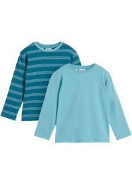 Langes Unterhemd für Kinder (2er Pack), bpc bonprix collection