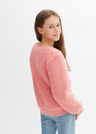 Mädchen Teddyfleece-Shirt, bpc bonprix collection