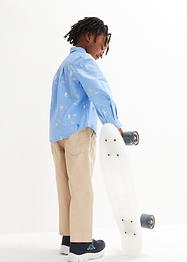 Jungen Langarmhemd bedruckt, Slim Fit, bpc bonprix collection