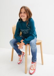 Mädchen Kapuzen-Sweatshirt aus Bio Baumwolle, bpc bonprix collection