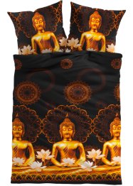 Bettwäsche mit Buddhas, bpc living bonprix collection