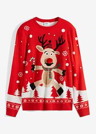 Pullover mit Weihnachtsmotiv, bpc bonprix collection