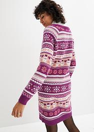 Strickkleid mit weihnachtlichem Muster, bpc bonprix collection