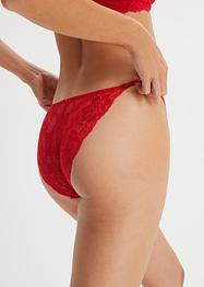 Tanga Slip mit mehrfarbiger Spitze, BODYFLIRT