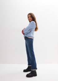 Mädchen Stretch-Thermojeans, BOOTCUT, John Baner JEANSWEAR