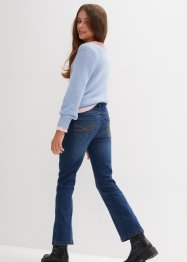 Mädchen Stretch-Thermojeans, BOOTCUT, John Baner JEANSWEAR