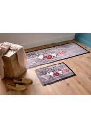 Fußmatte mit Herzchenmotiv, bpc living bonprix collection