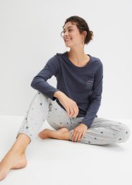 Pyjama mit Brusttasche, bpc bonprix collection