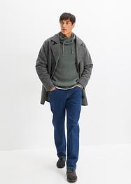 Pullover mit Schalkragen und recyceltem Polyester, bpc bonprix collection