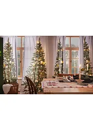 LED Vorhang mit Weihnachtsbaum Druck (1er Pack), bonprix